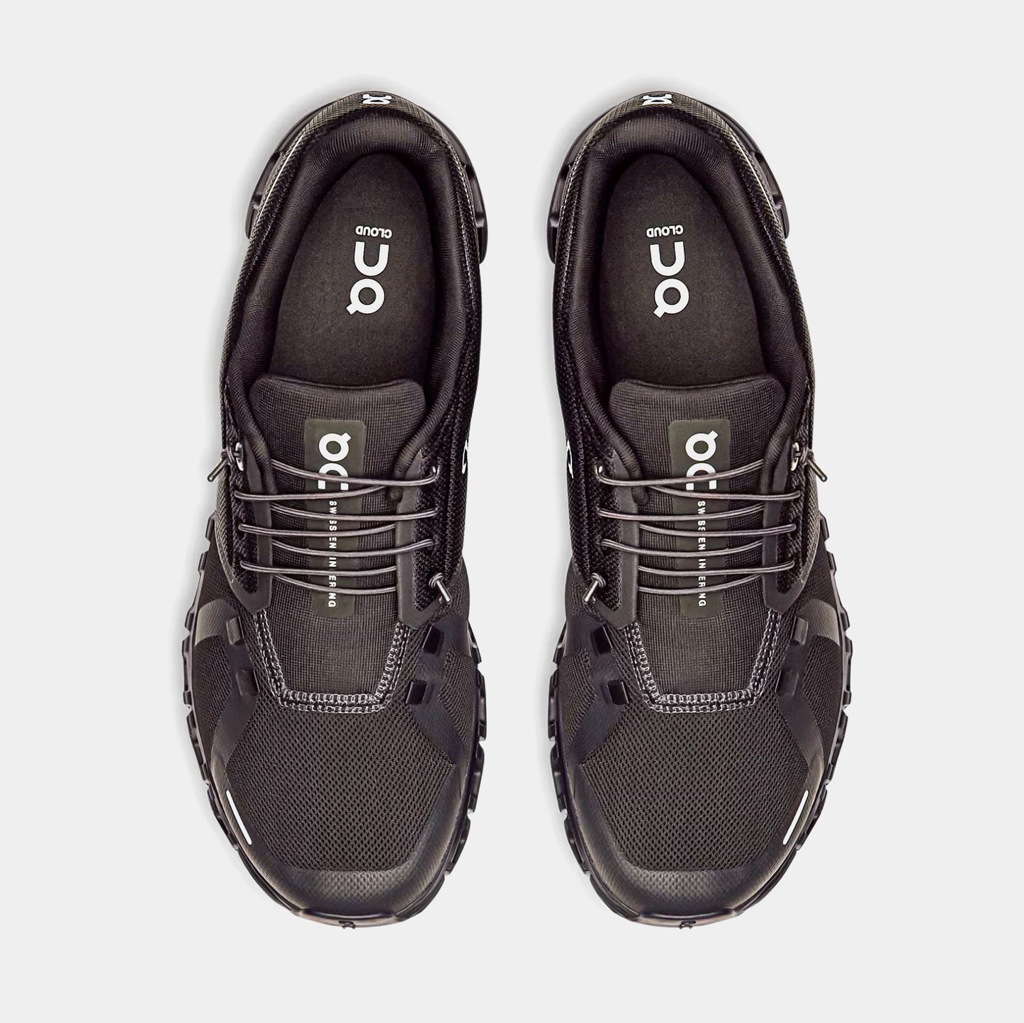 Cloud 6 Mens Running Shoes (Black) - evermart