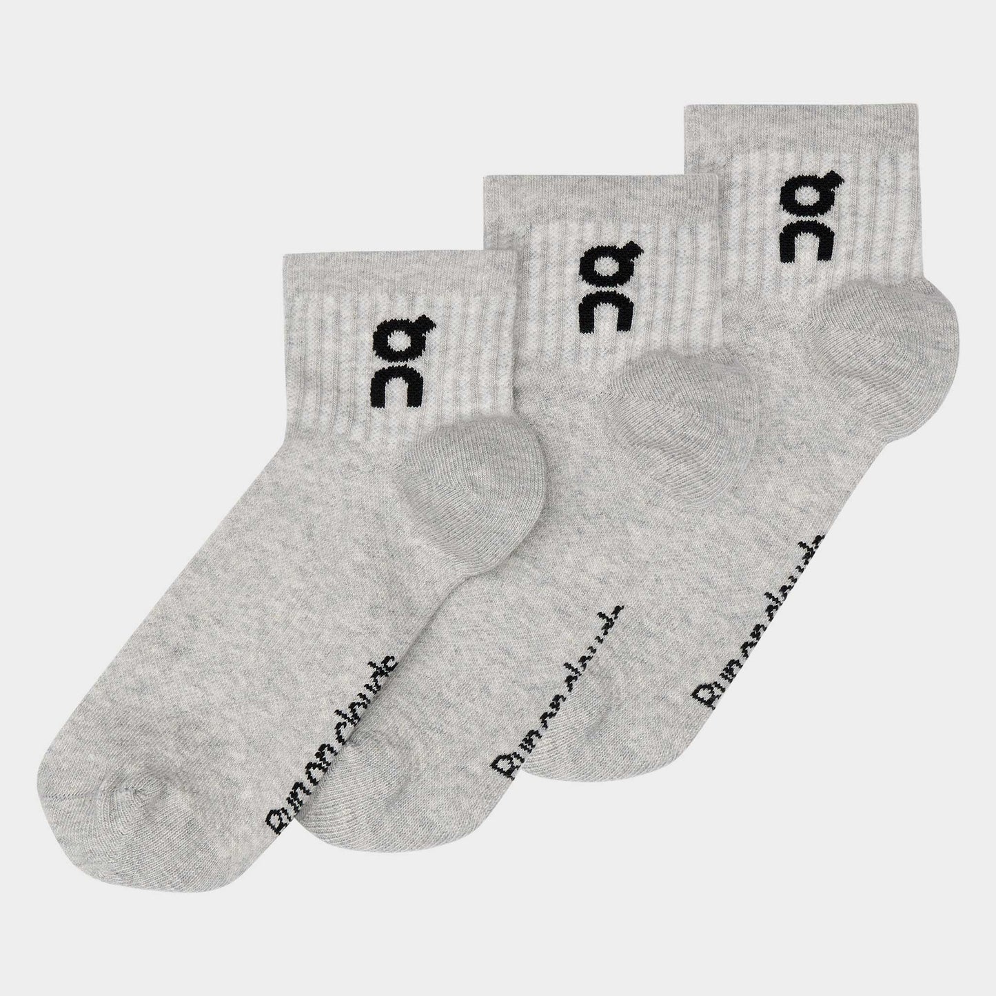 On Logo Sock Mid (3 Pack)