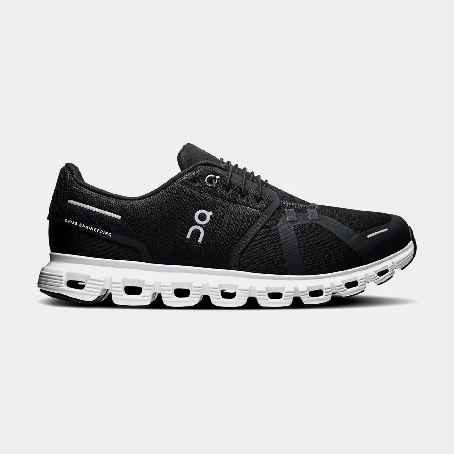 Cloud 6 Mens Running Shoes (Black/White)