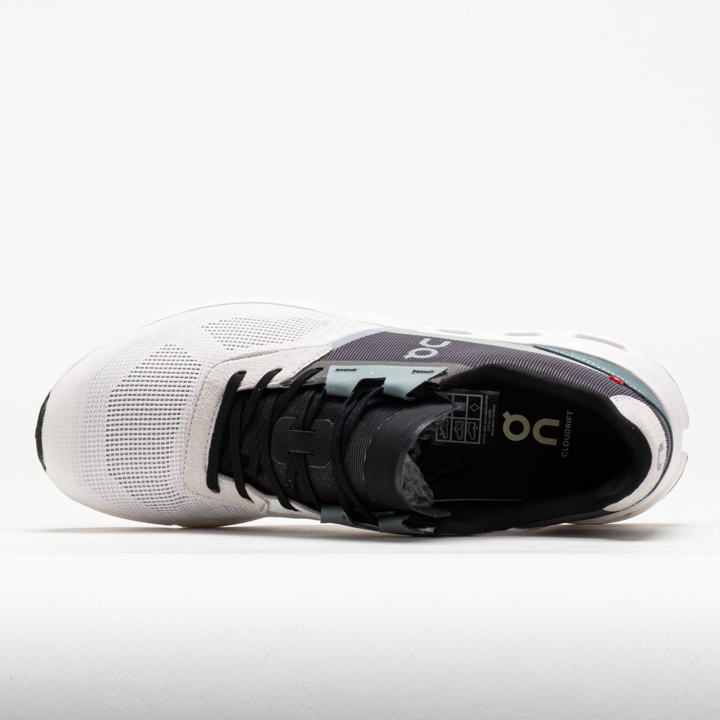 On Cloudrift Men's White/Asphalt