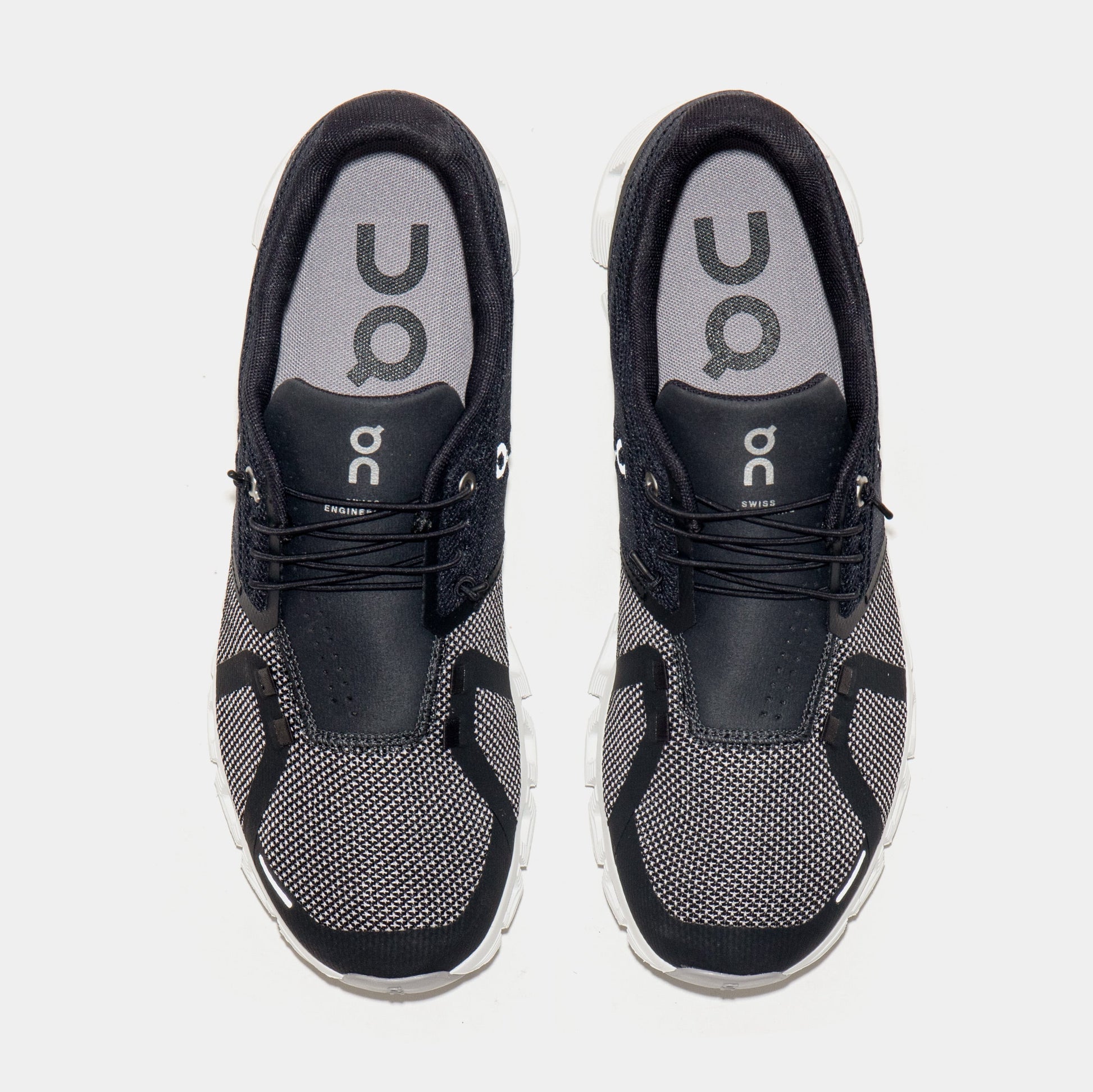 Cloud 5 Combo Mens Running Shoes (Black/Alloy) - evermart