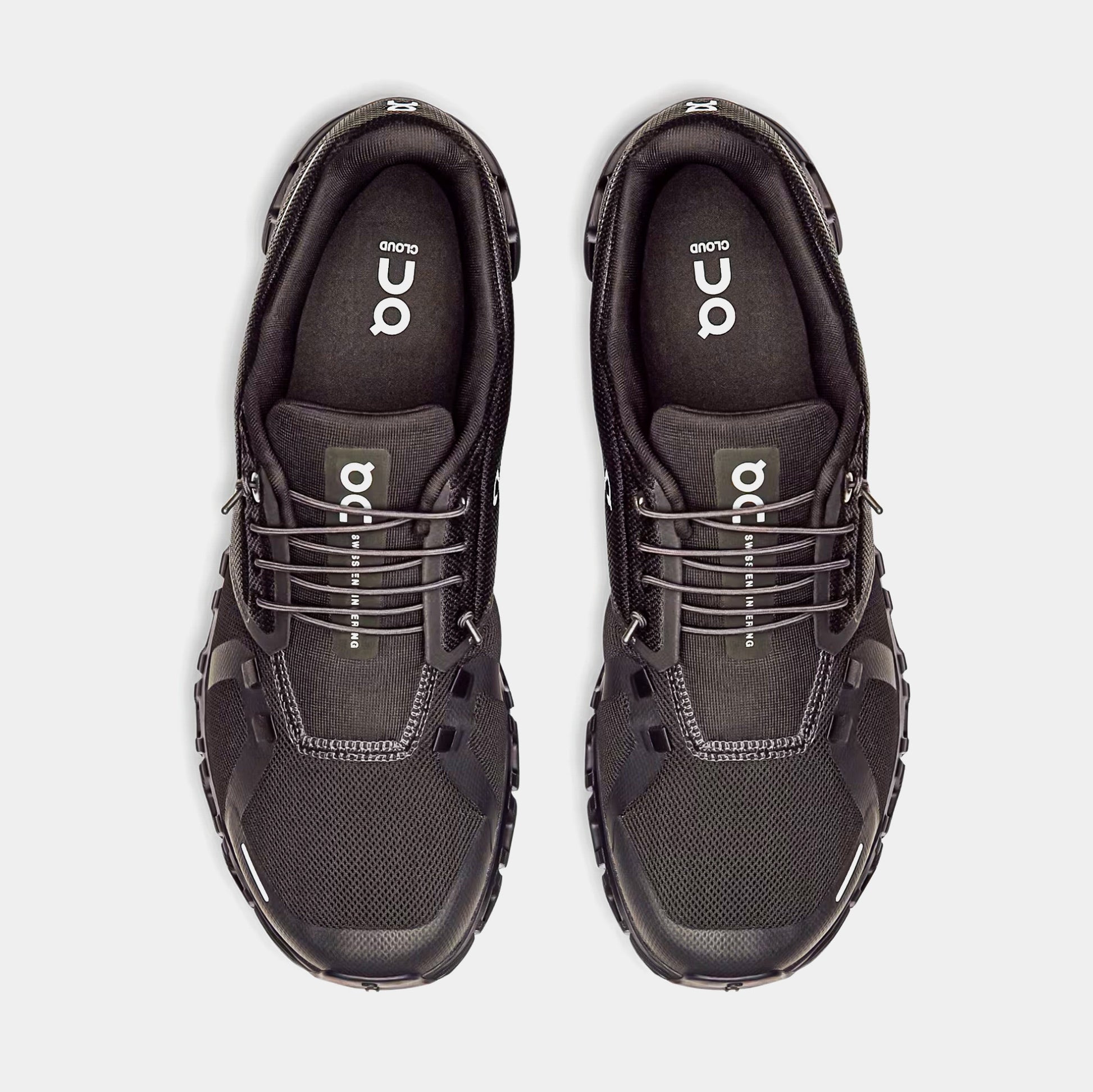 Cloud 6 Mens Running Shoes (Black) - evermart