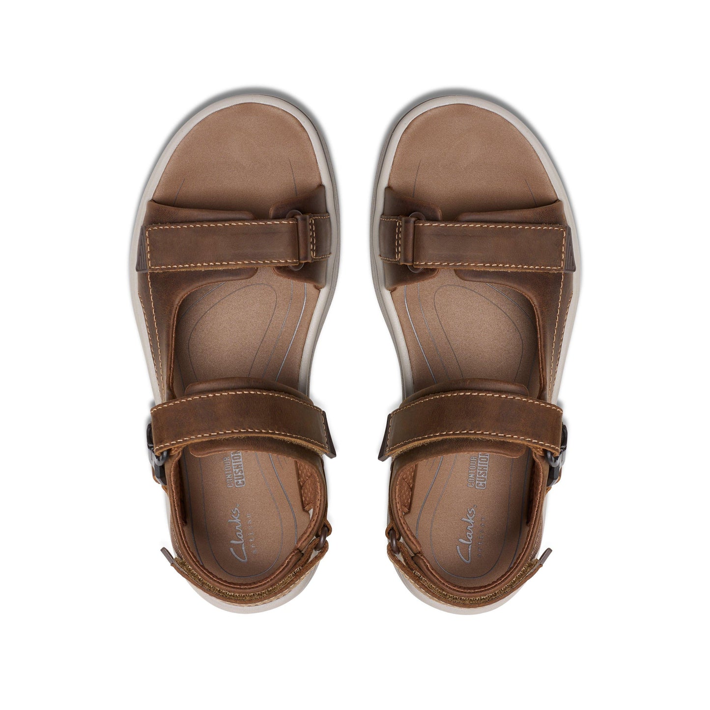 Clarks Men's Saltway Edge Wide Tan