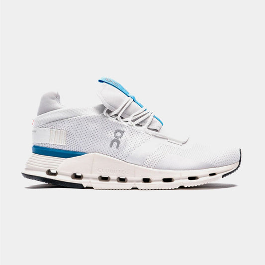 Cloudnova Mens Running Shoes (White/Blue)