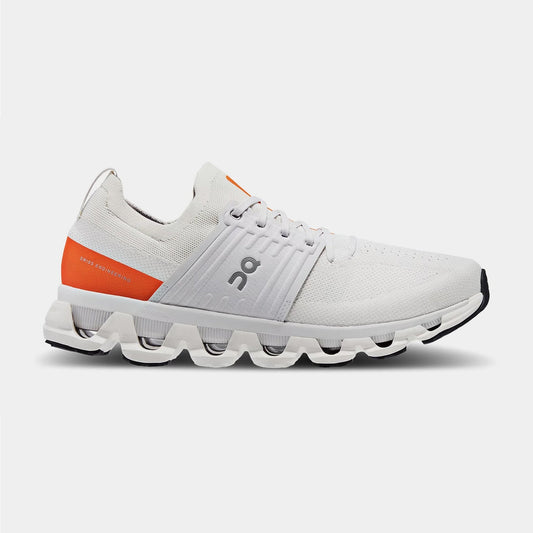 Cloudswift 3 Mens Running Shoes (White/Flame)