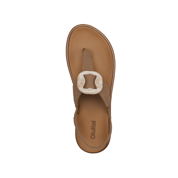Olukai Women's La‘i T–Bar Tan