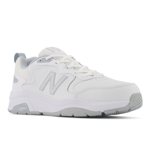 New Balance Women's WX857 v3 Wide White/Blue