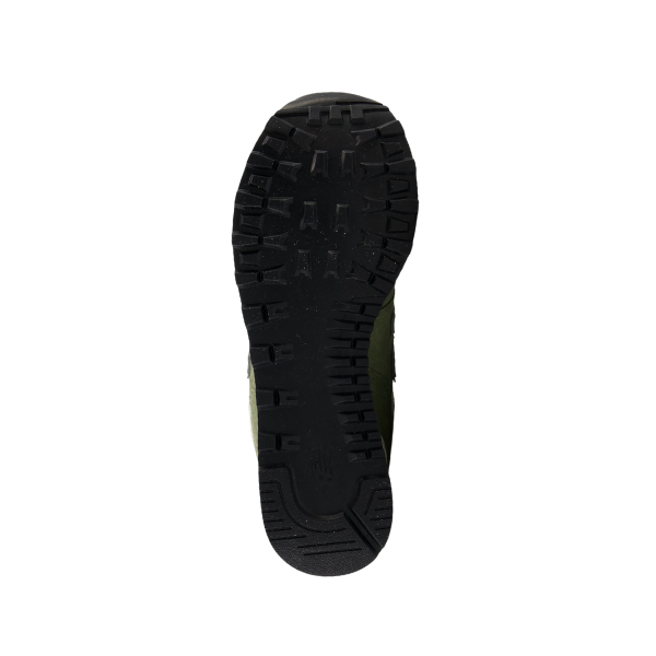 New Balance Unisex's 574 Green/White