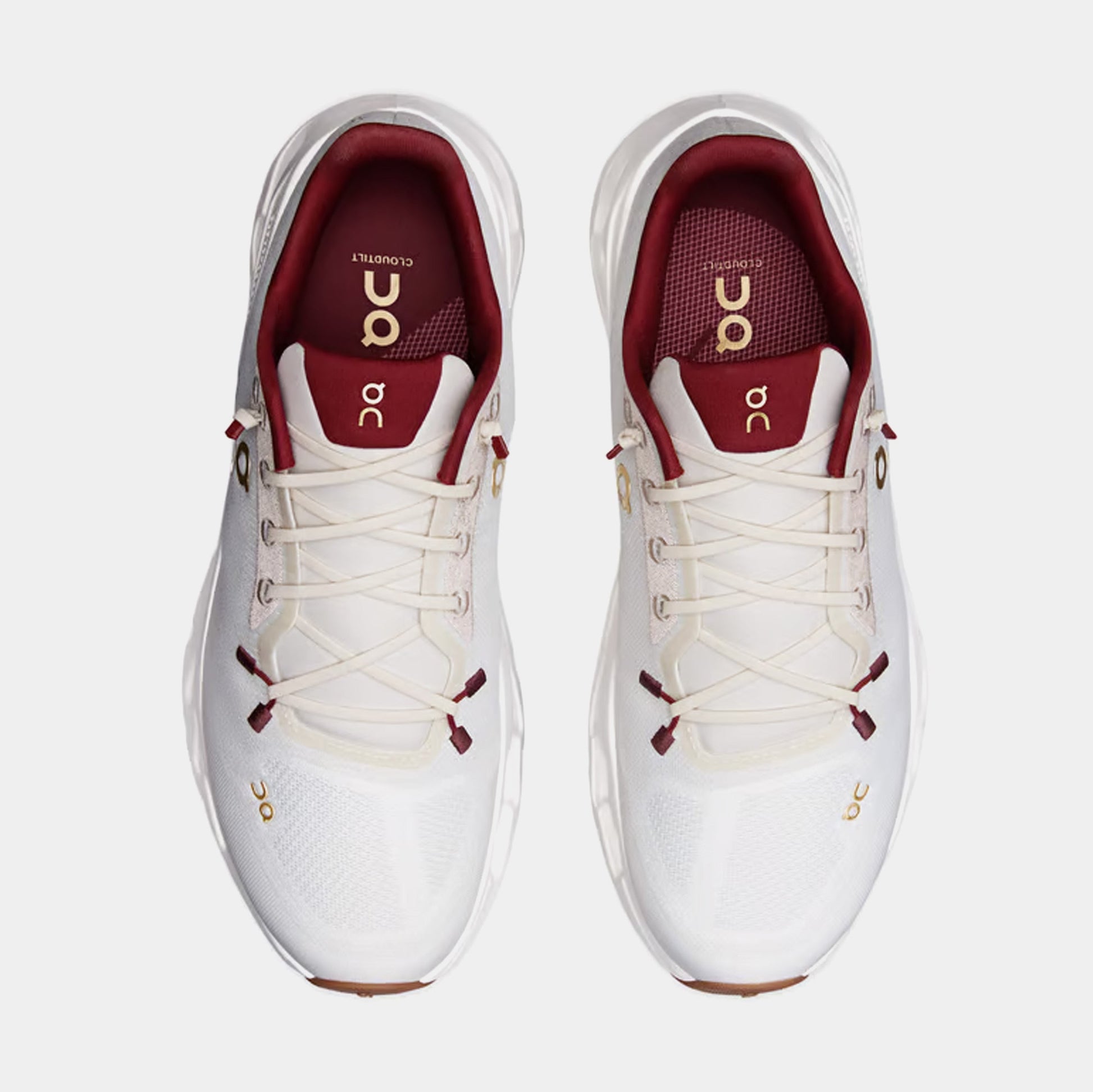 Cloudtilt LNY Womens Running Shoes (Ivory/Ruby) - evermart